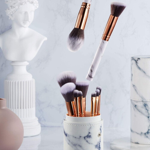 Πινέλα μακιγιάζ Contour Blend Shade Highlight, εισαγόμενες ίνες μαλλιού ταχείας ξήρανσης για 2