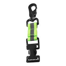 Blood clip for firefighter gloves, holder for fire gloves Safety strap, multifunctional reflective firefighter holder, nylon strap with
