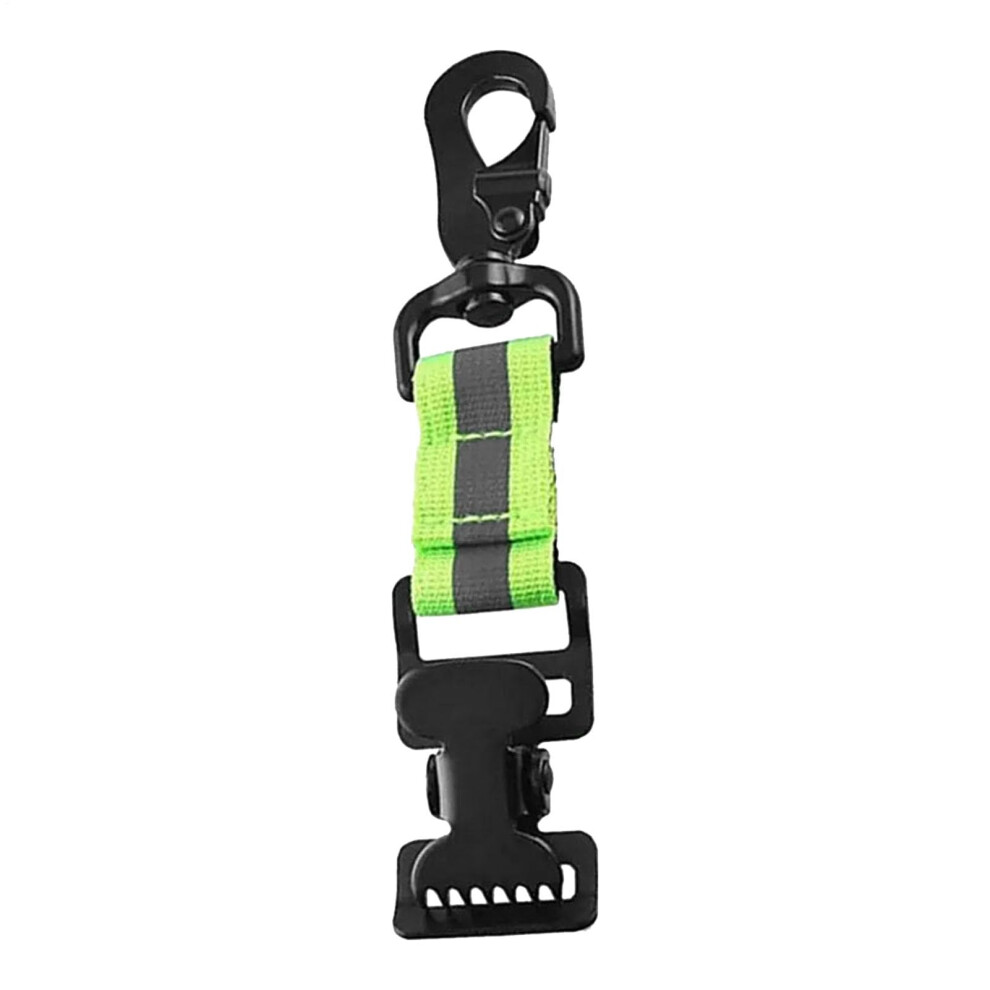 Blood Clip For Firefighter Gloves, Holder For Fire Gloves Safety Strap, Multifunctional Reflective Firefighter Holder, Nylon Strap With 9412369211330