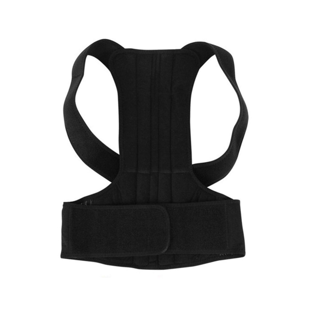 Posture Corrector Adjustable Back Support Brace for Adults Humpback Relief Shoulder Belt XL