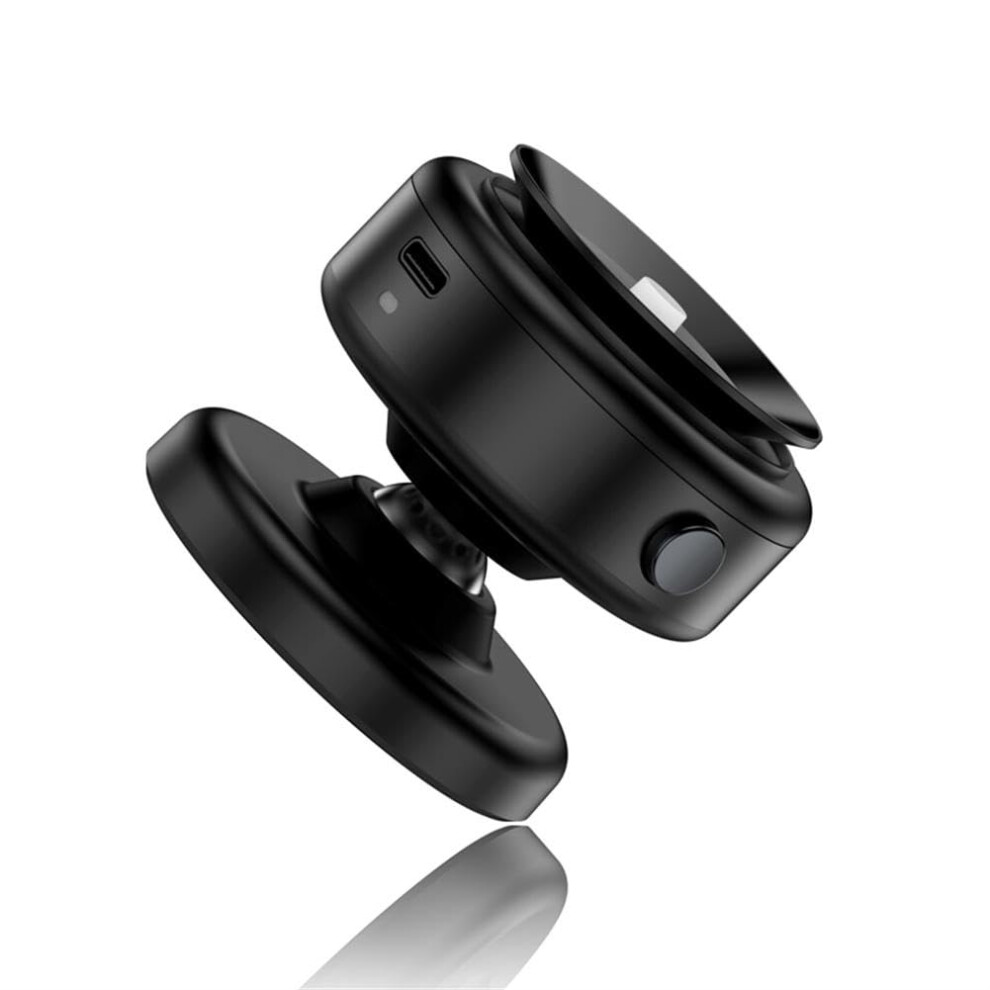 Magnetic Car Phone Mount 360 Rotation Strong Suction Universal Holder For Smartphones Black 9412369211675
