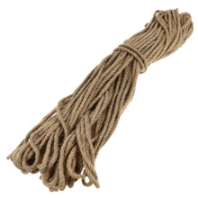 Jute rope natural fiber twine for crafting garden ornaments and DIY projects decoration accessories