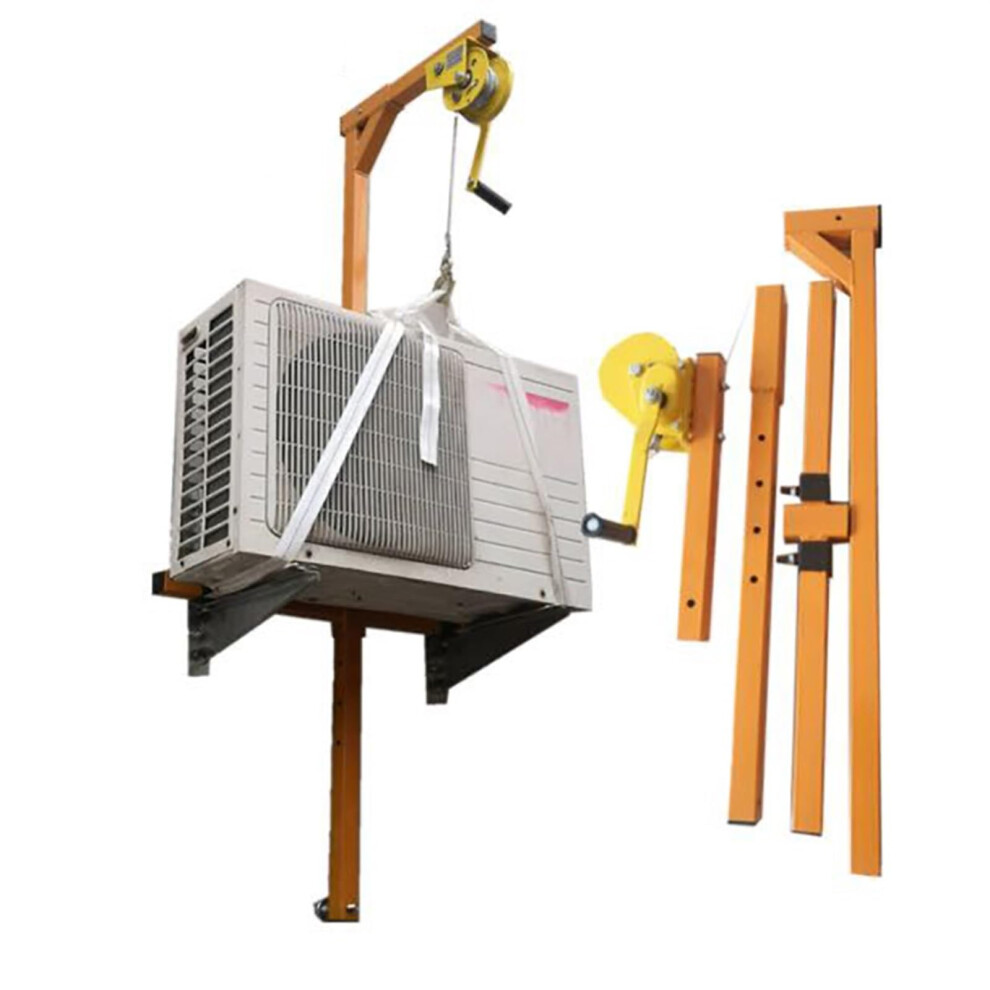 Installation Tool For Outdoor Air Conditioners, Folding Brackets, And Selflocking Winches. 9365049975018