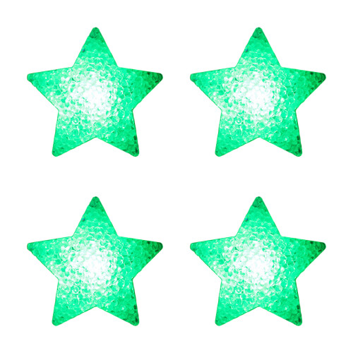 4PCS Portable Star Night Light Stick-green green light