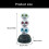 Solar Powered Halloween Figure Dancing Toy-Flower three headed 4