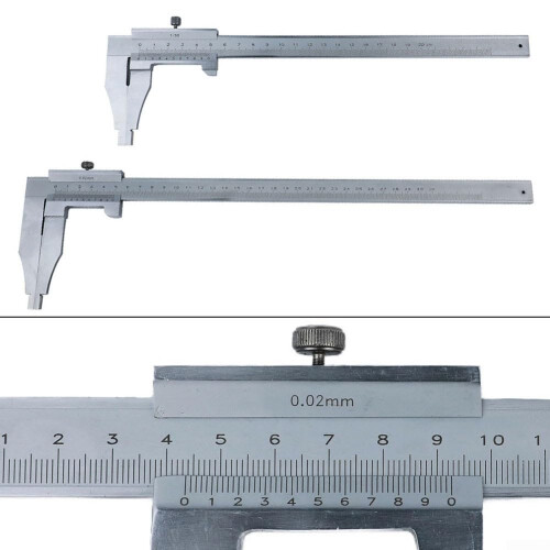 Accurate Measuring Tools Steel Vernier Caliper with Positioning Screw for Practical Use (300mm) 300 mm 2