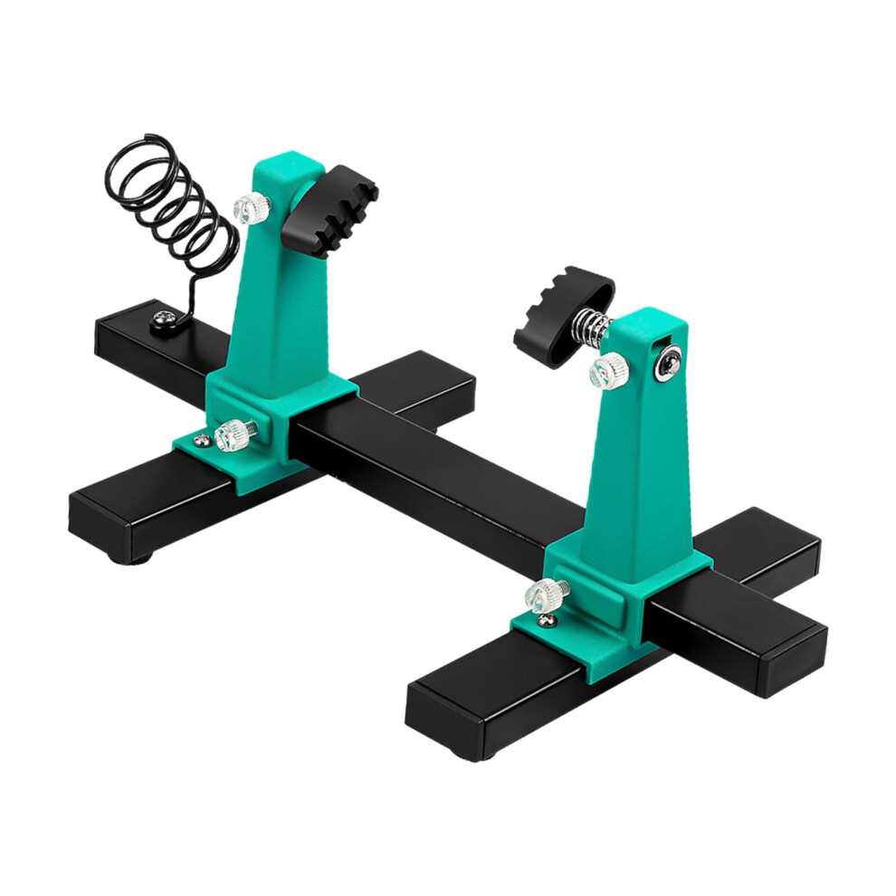 Adjustable Pcb Holder With Clamps, 360 Rotating Metal Circuit Board Stand For Soldering And 9412369212436
