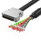 SCSI Data Cable CN36 Metal Female 28AWG Speed Secure Lock Multiple Length Options 1