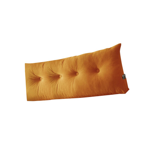 Additional Large Bed Back Support Pillow With Removable-Orange