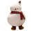 Santa Sofa Pillow Back Support Holiday Decoration Dutch-White 1