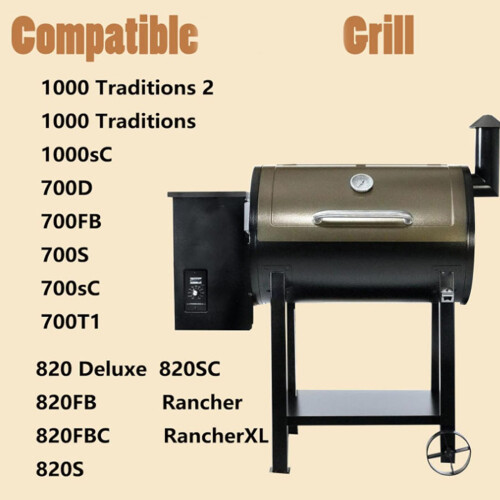 Permanent Pellet Barbecue Temperature Transducer 4 Foot Net Plan 1
