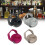 Portable Quick Changing Straw Lid with Handle For 30oz-Black 6