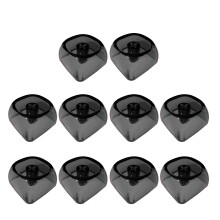 10Keys MOA Profile 1U 1X Transparents Crystal Blank-Black