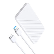 5Gbps 2,5 inch USB3.0 harde schijf behuizing Extern harde-Wit