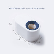 Automatic Toothpaste Dispenser for Bathroom, Smart Toothbrush Holder with Non-Contact Dispensing Ensures Cleanliness & Convenience