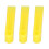 100PCS Tile Wedges Leveling System Ceramic Floor Construction Tools Yellow 1