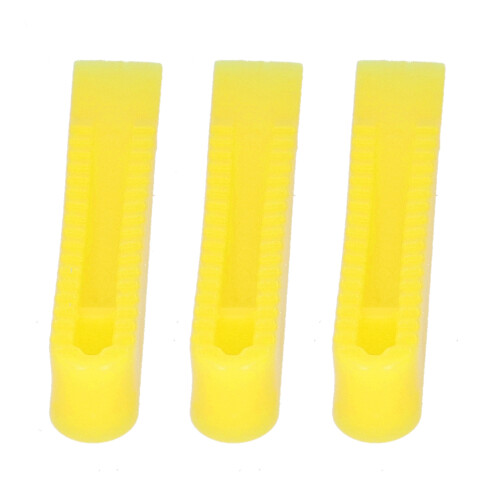 100PCS Tile Wedges Leveling System Ceramic Floor Construction Tools Yellow