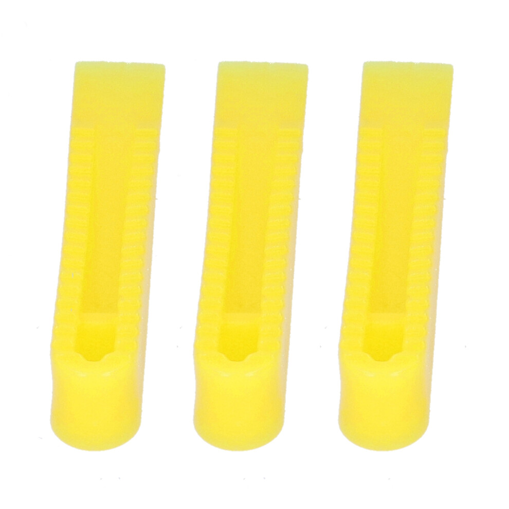 100Pcs Tile Wedges Leveling System Ceramic Floor Construction Tools Yellow 6911379002356