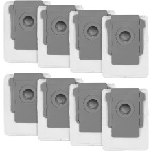 Sacs aspirateurs pour iRobot Roomba, conçus pour une filtration haute efficacité et une manipulation facile, lot de 8 sacs durables et économiques