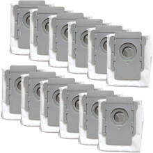 Sacs de rechange pour aspirateur, en tissu non tissé pour une étanchéité optimale, lot de 12 sacs compatibles avec iRobot Roomba pour la vidange