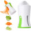 Compact Kitchen Wonder, Veggie Pasta Maker For Easy Cleaning And Multi-function Performance, Enduring Reinforced Plastic, Stainless Steel Blades, 1