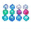 LED Ice Cubes for Party Decor, Automatic Switch, Reusable Ice Cube Lights for Unforgettable Gatherings 4