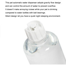 Comedero automático para mascotas, suministro de agua fresca para tus amigos peludos, que garantiza hidratación y nutrición, diseño a prueba de