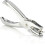 Classic Design Circle Hole Puncher, Durable Solid Metal, Creates Precise 1/4" Holes, Portable Handheld For Easy Use Anywhere, Includes Convenient 1