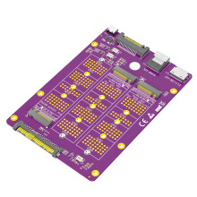 La carte de conversion efficace Solid Disk vers 8611 8654 U.2