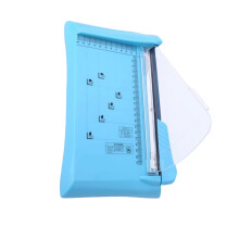 A4 Paper Cutter Craft Paper Trimmer with Automatic-Blue
