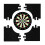 Dartboard Wall Protection Board Catch Ring Surround Collection Ring 45 cm 1
