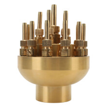 Brass Fountain Nozzle Sprinkler for Garden Ponds Landscaping Decorative Water Feature