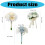 Realistic Flower Essential Accessory-White rose gold thre 3