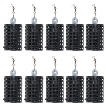 Round fishing equipment feeder, iron fishing equipment feeder basket net bait 30g