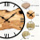 Artistic Tree Growth Pattern Clock Soundless Movements Metal-A 4