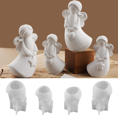 2 stuks Angel Wing siliconen mallen multifunctionele-groot 2