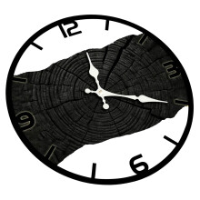 Artistic Tree Growth Pattern Clock Soundless Movements Metal-A