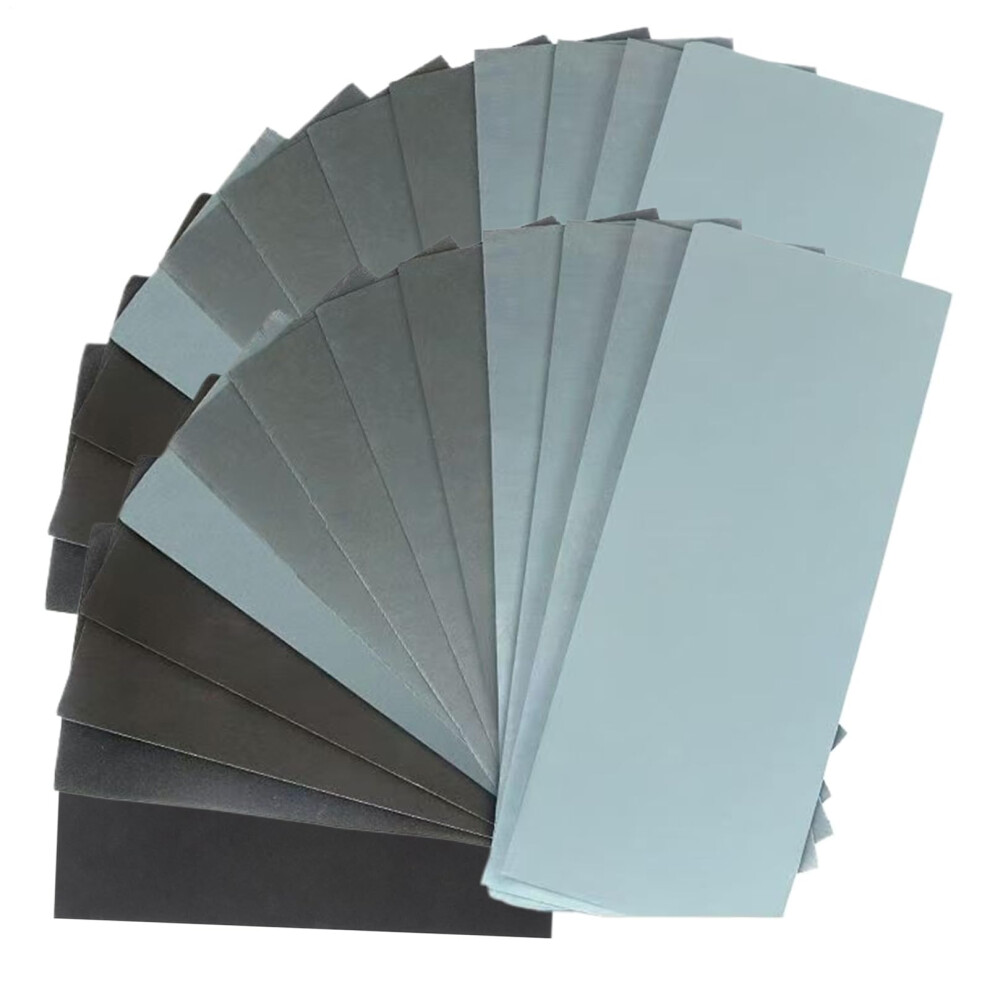 Wet Dry Sandpaper, 60 To 10000 Grit Sandpaper, Woodworking Supplies Sanding Sheet For Polishing Automotive, Metal, Woodwork, Crafts, Resin, And Glass. 9412369215277