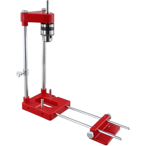Precision positioning tool for woodworking, suitable for use with electric drills (rotary). 1