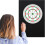 Dartboard Wall Protection, Back Panel, Spliceable, Square, EVA Border, 104x71cm 5