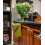 Stylish Design Compost Bin, Versatile Use Odor-Blocking Trash Can for Fresh Green Kitchen 5L Space-Saving 6