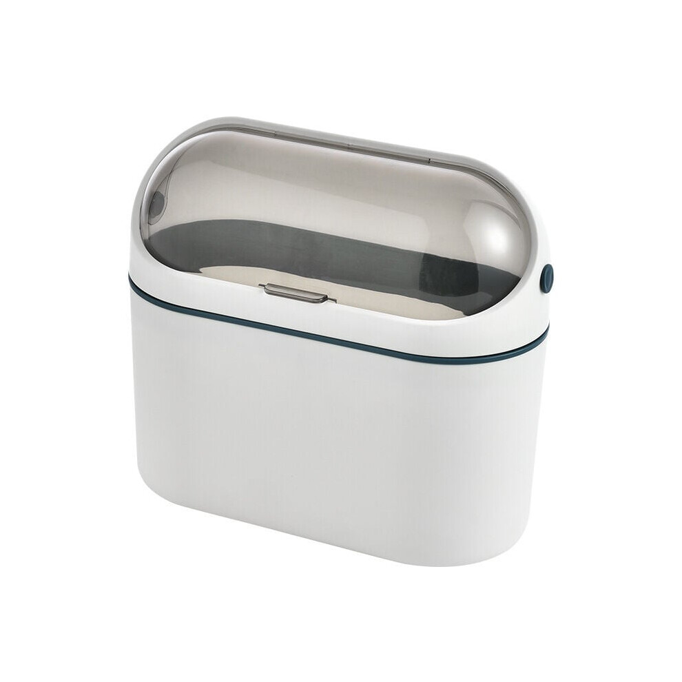 Lint Bin For Dryer, Durable Polypropylene Trash Can, Quality Plastic Mini Wastebasket For Office, Dorm, Rv, Laundry, Portable Size (Navy ) Blue 9148971924855