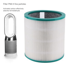 Air Purification Solution, Dyson Compatible Purifier Filters, 3-Stage Filtration System for Household Air Quality Improvement, True HEPA & Activated C