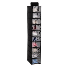 Elegant Hanging Closet Organizer, Perfect For All Hats, Dust Proof Storage, Save Your Space, Large Capacity Multipurpose Rack