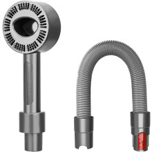 Cepillo de aseo para perros, cerdas suaves para eliminar el polvo de la aspiradora Dyson V7V8V10V11, diseño de masaje con agujas de acero largas,