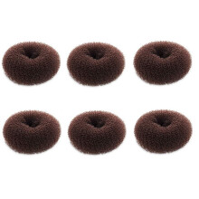 Hårknutverktyg i nylon, extra liten storlek för flickor, mini-munkformare, modern och vacker för olika frisyrer, osynlig design för hårstyling