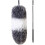Microfiber Ceiling Fan Duster, Flexible Head with Electrostatic Adsorption, Washable Duster Heads, Extendable Duster for Wet Or Dry Use, Durable 1