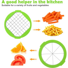 French Fry Cutter For Flawless Homemade Fries, Easy To Clean Design Promotes Hygiene, Durable Plastic Construction Stands The Test Of Time, Ultra
