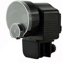 Timer til feriefoderautomat til små akvarier, automatisk fiskefoderautomat med fugttæt design, batteri og USB-strøm til pålidelig fodring,