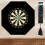 Dartboard Surround EVA Octagonal Darts Board Surround Ring Protective Board Backboard Removable Black Dart Board Wall Protector 2